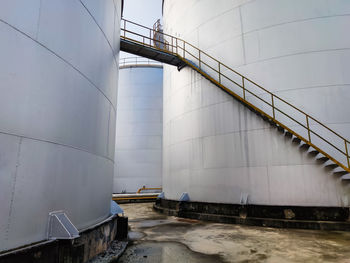 Storage tank oil industry factory. crude oil area industrial