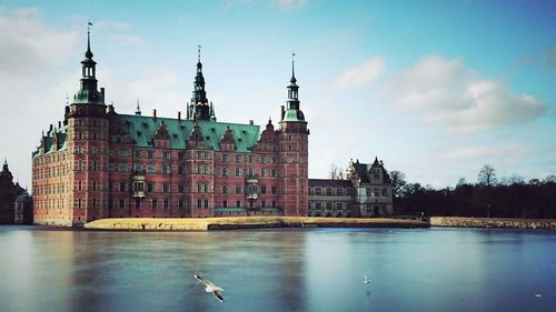 Castles at waterfront