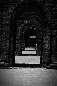 Archway of built structure