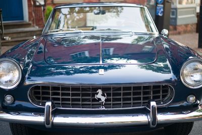 Close-up of vintage car