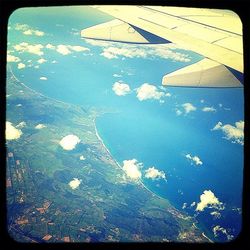 Aerial view of landscape