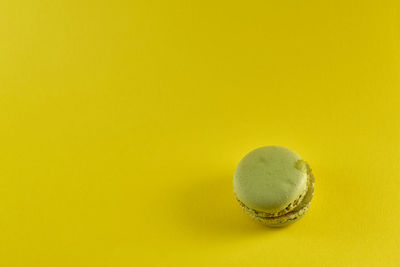Close-up of yellow ball