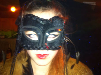 Portrait of young woman