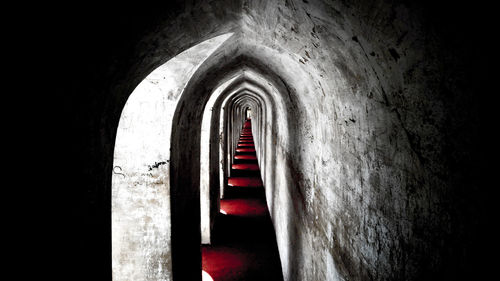 Interior of old building