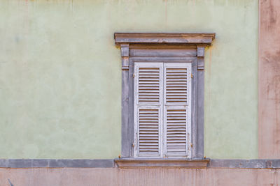 Doors and windows of ancient sicilian houses