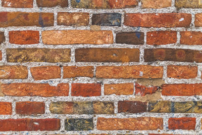 Full frame shot of brick wall