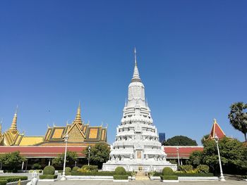 Historic building against clear sky