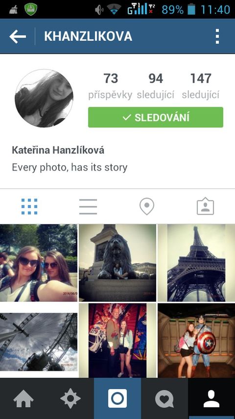 Follow her