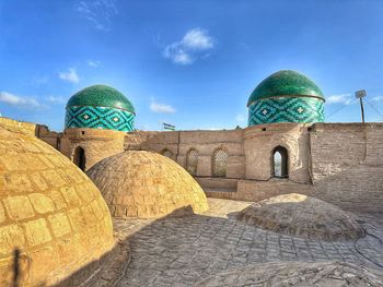 Low angle view of church