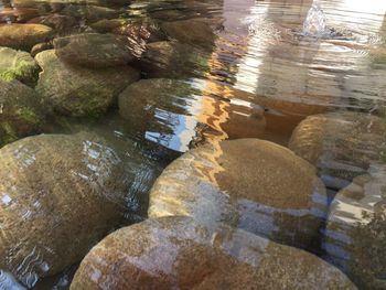 River amidst rocks