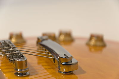 Close-up of guitar