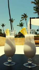 Close-up of drink on table