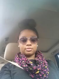 looking at camera