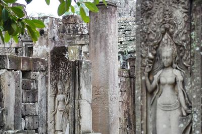 Statue of old temple