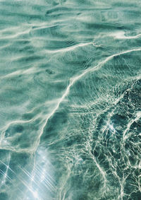 Full frame shot of rippled water