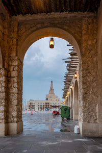 Souq waqif is a souq in doha, in the state of qatar. the souq is known  for selling traditional gift