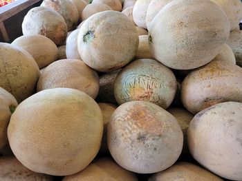 Full frame shot of fruits for sale in market