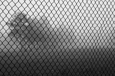 Full frame shot of chainlink fence