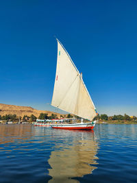 Boat in the nile