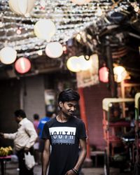 Full length of woman standing outdoors