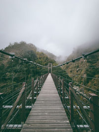 Moody bridge view