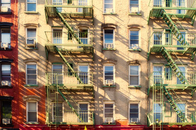 Full frame shot of residential building