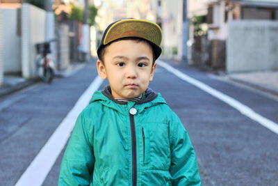 Portrait of boy