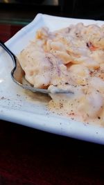 Close-up of food