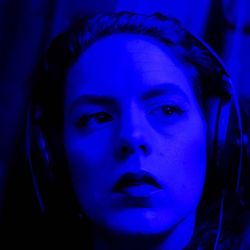 Close-up portrait of young woman