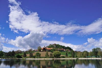 Scenic view of blue sky