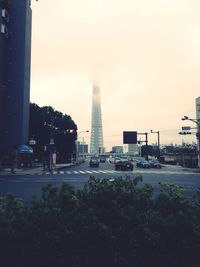 Skyscrapers in city