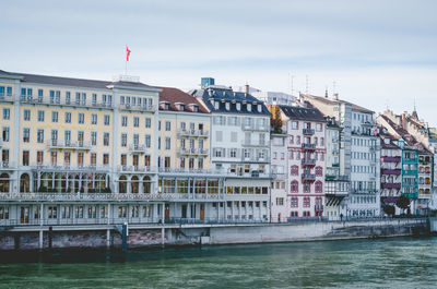 Buildings in city on waterfront