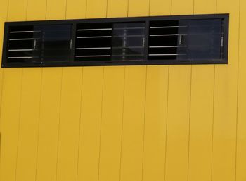 Full frame shot of yellow building