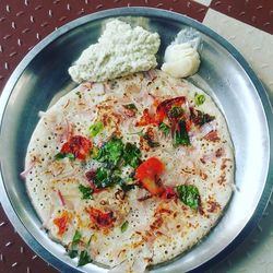 Close-up of food in plate