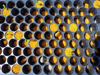 Full frame shot of pipes