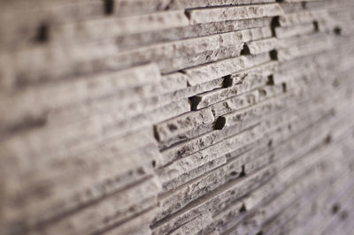 Full frame shot of stone wall