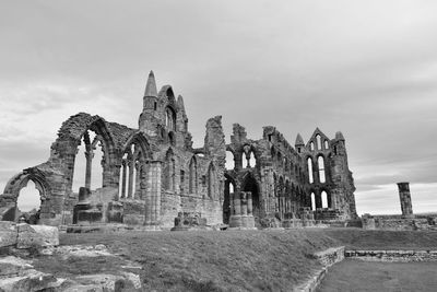 Old ruins against sky