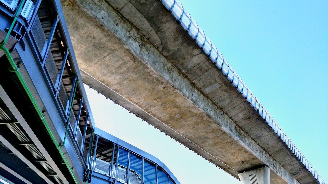 LOW ANGLE VIEW OF BRIDGE AGAINST SKY