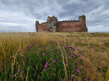 Old ruins against sky