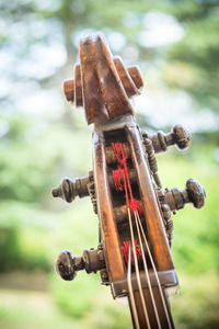 Close-up of wheel