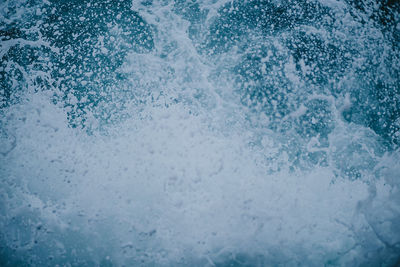 High angle view of swimming pool in sea