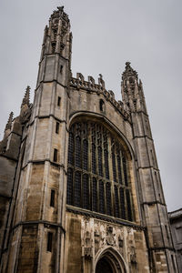 Low angle view of church against sky