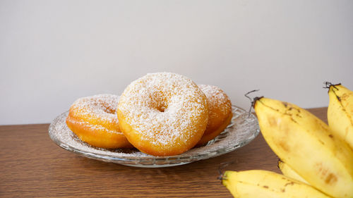 Close-up of fruits on table