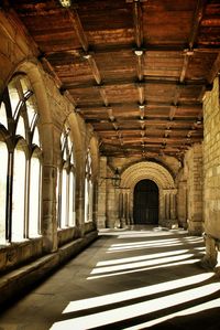 Corridor of building