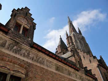 Low angle view of old building