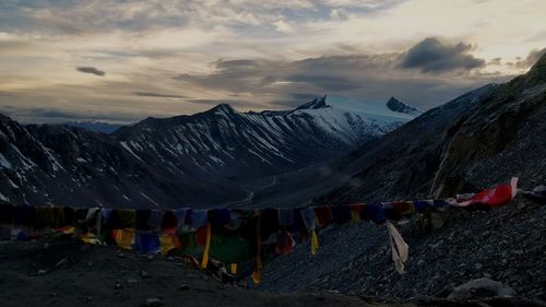 Facing khardung la pass. world second highest motorable pass.