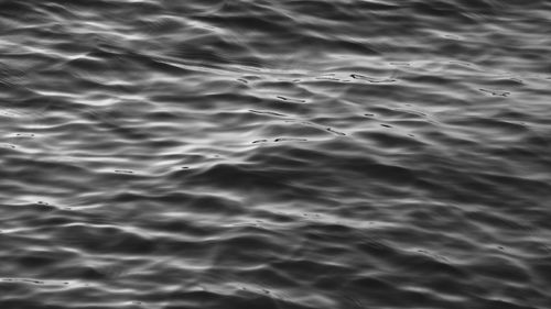 Full frame shot of rippled water