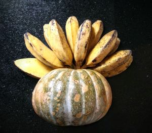 High angle view of fruit on table