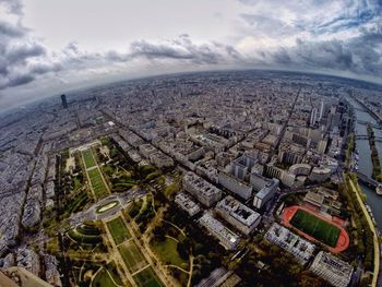 Aerial view of cityscape