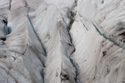 Cracks on the glacier 